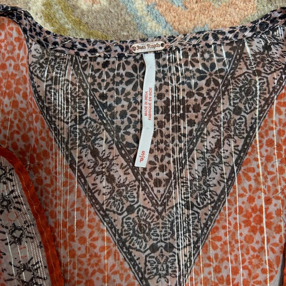 Long Sleeve Free People Blouse - Picture 2 of 5